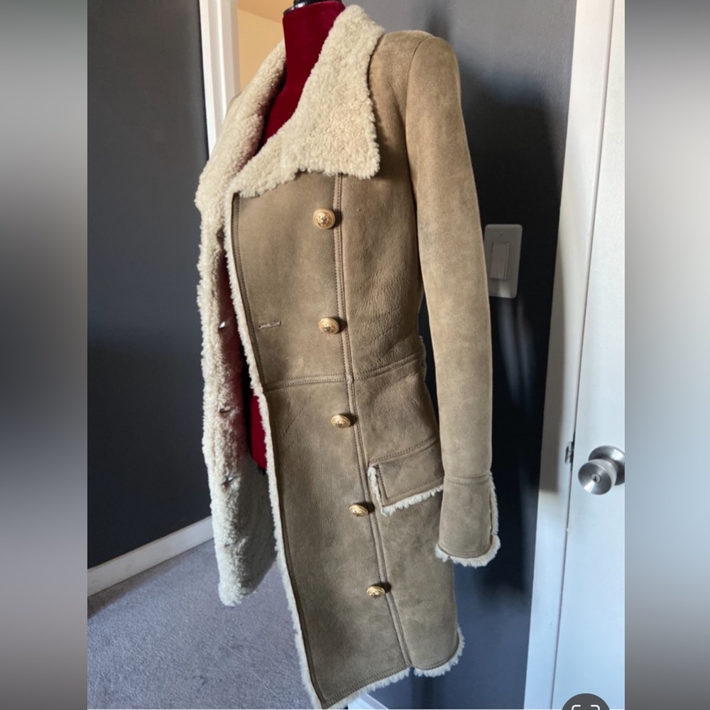 BALMAIN Shearling - Picture 3 of 17